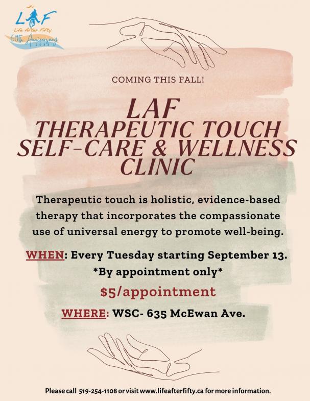 LAF Therapeutic Touch, Self-Care & Wellness Clinic